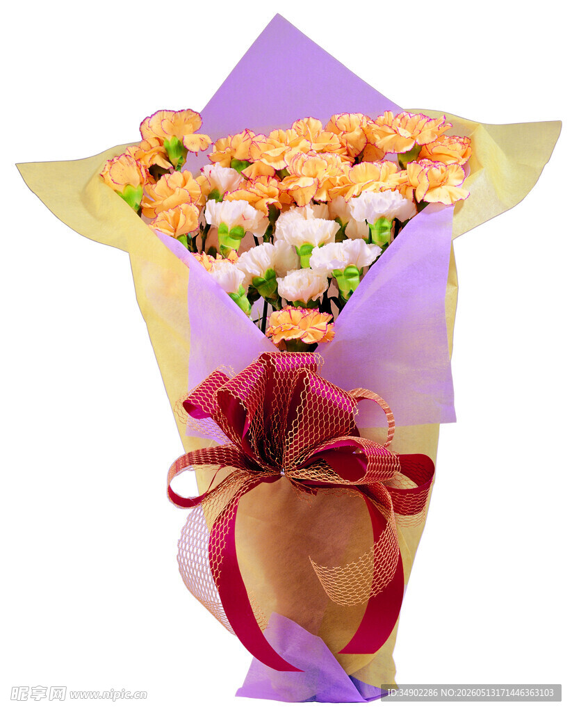 多彩鲜花花束