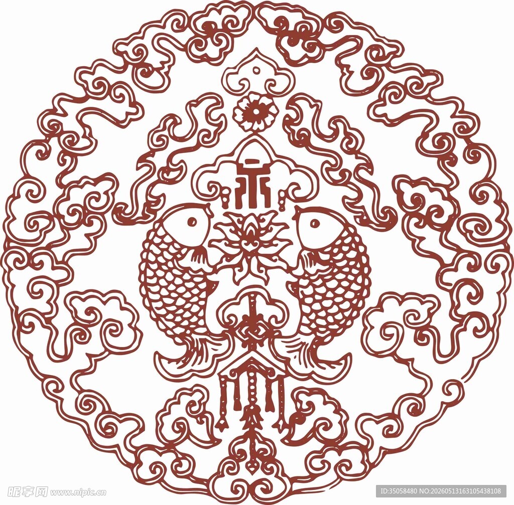 国风花纹