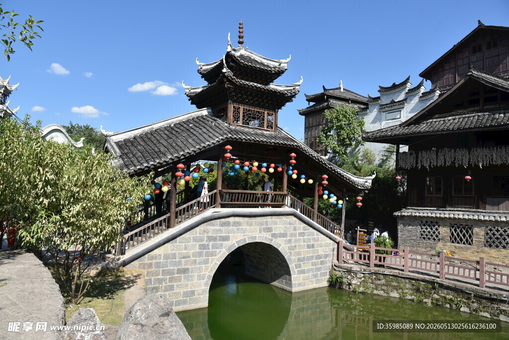 古仿建筑楼