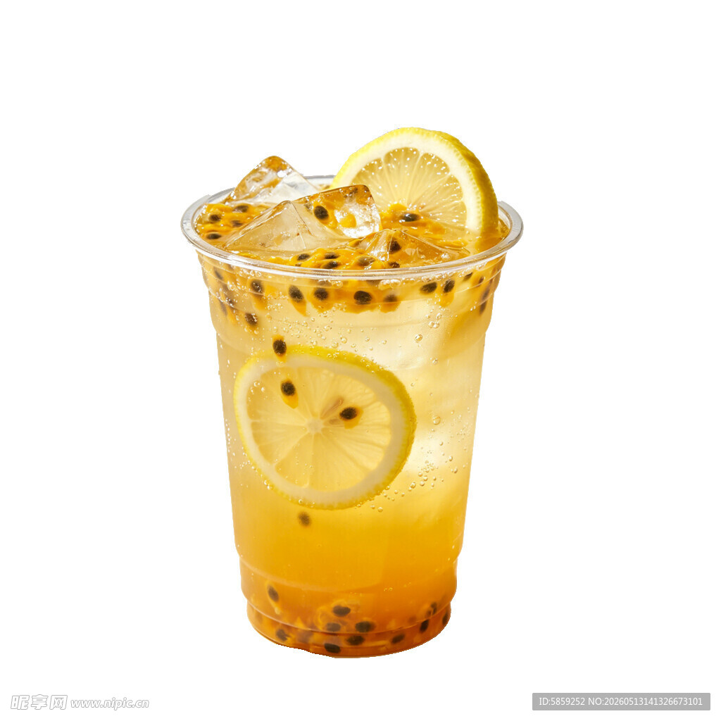 百香果柠檬茶