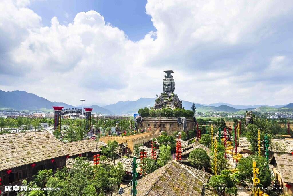 炭河千古情景区外景