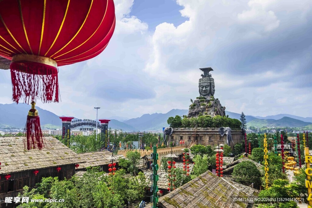 炭河千古情景区风光