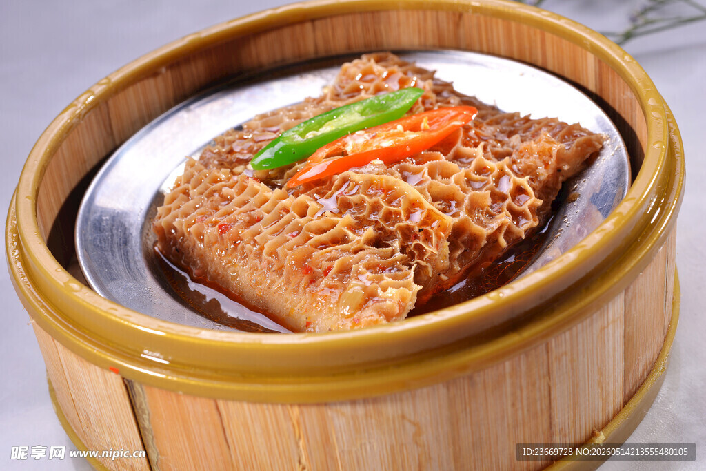 笼蒸金钱肚