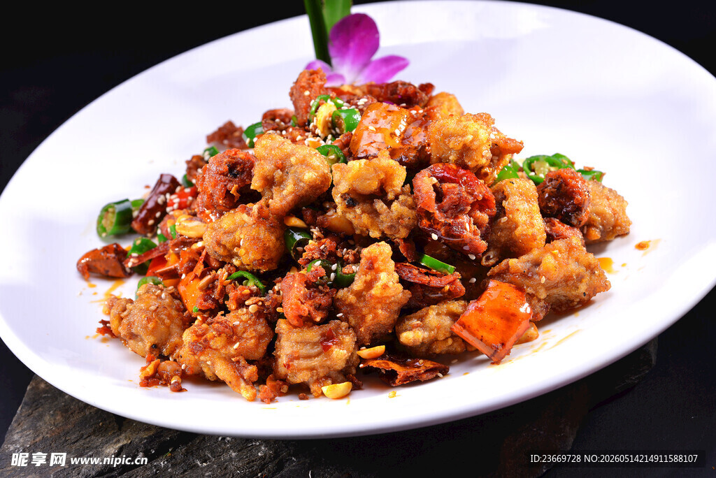 香辣美味鸡肉丁