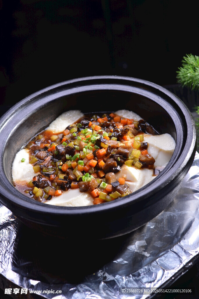 砂窝臊子豆腐