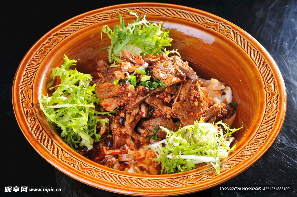 凉拌拆骨肉