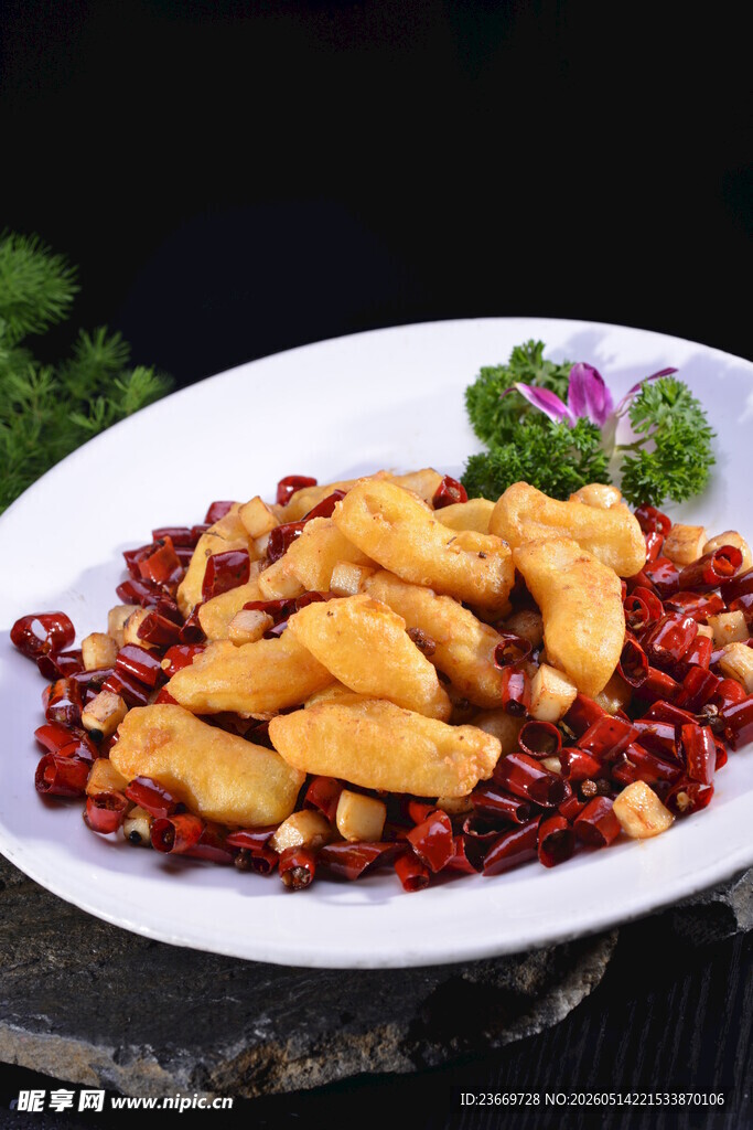 香辣美味鸡柳