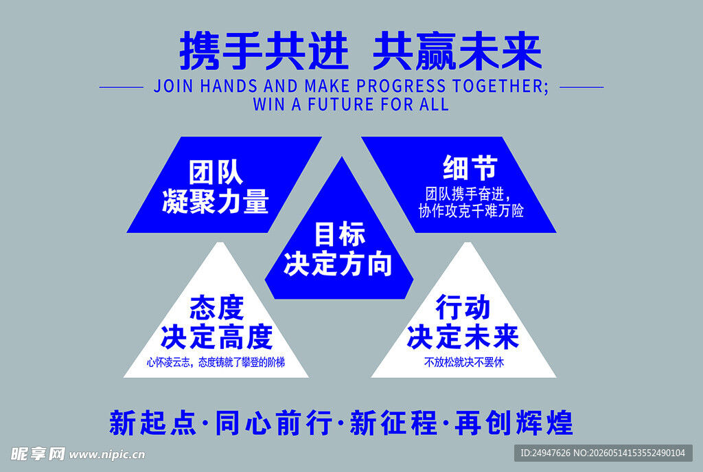 携手共进共筑未来合作理念