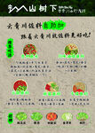 云南过桥米线食材搭配展示