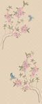 中式花鸟图案设计素材