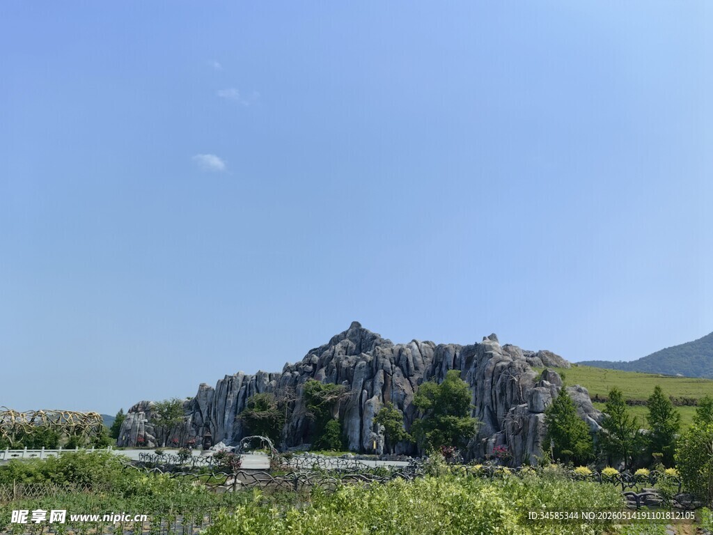 山野奇石景观
