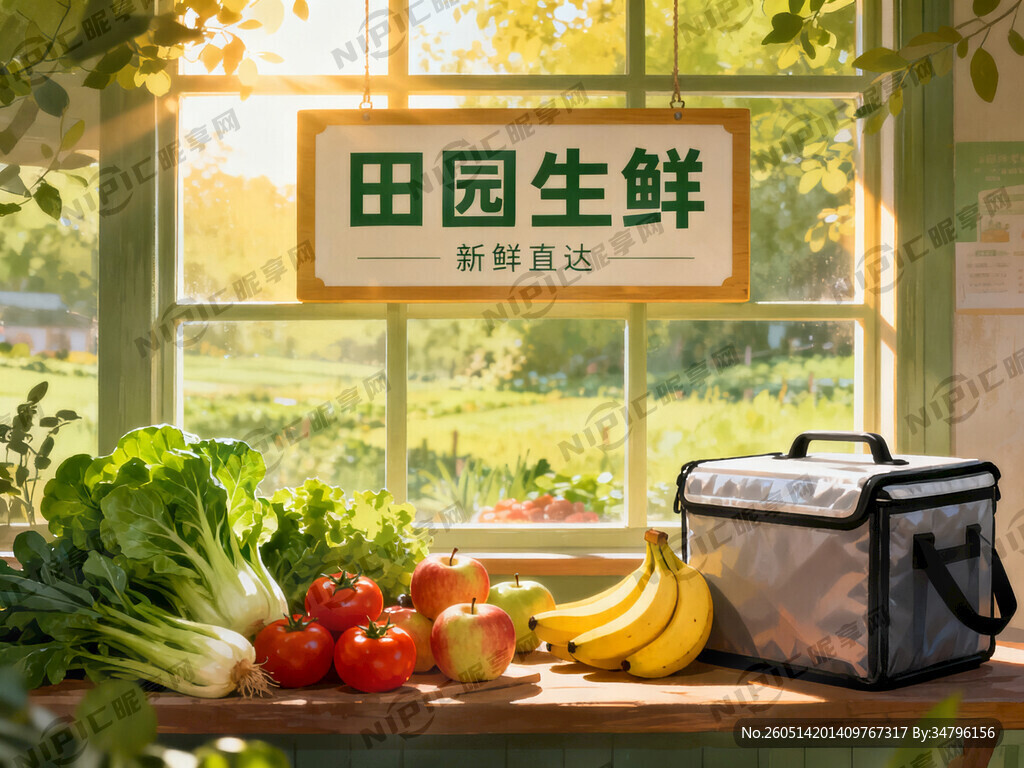 田园生鲜外卖店