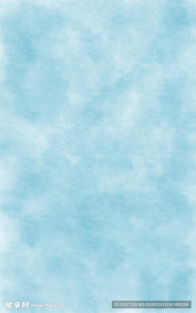 浅蓝色水彩纹理背景图