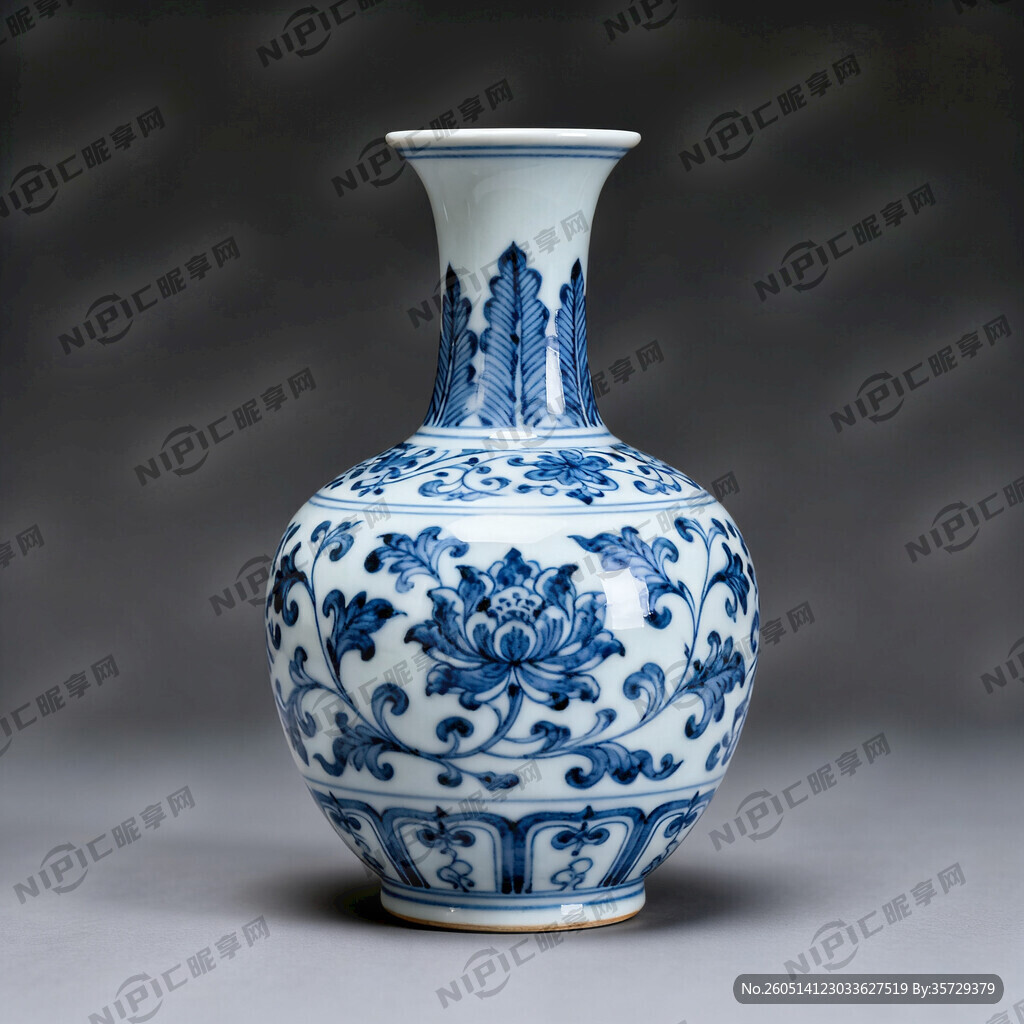 青花瓷花型