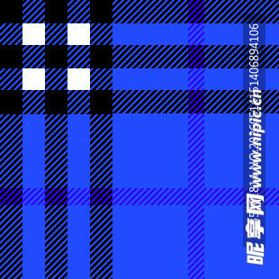蓝色格子图案纹理