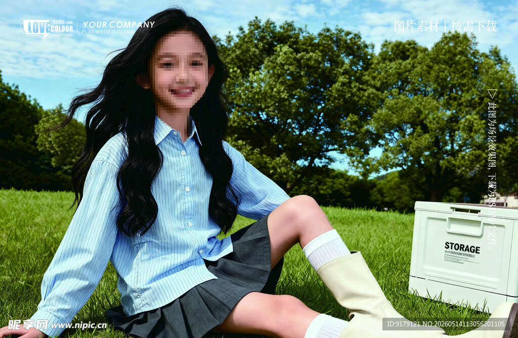 女大童学院风服饰