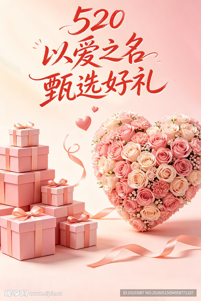 520精选爱心礼盒送好礼图片