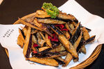 香煎茄子条