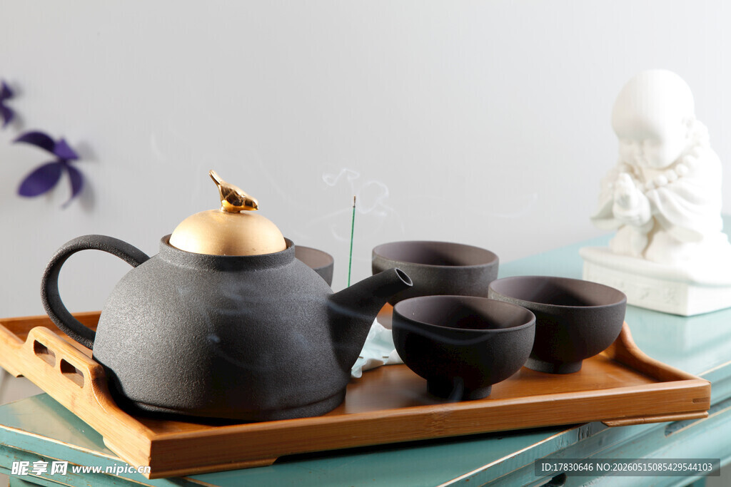 中式茶具套装典雅韵味