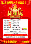 烧烤周年庆活动