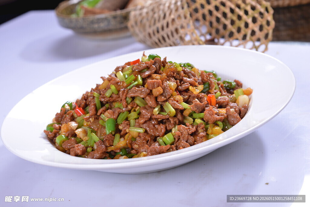 美味肉末小炒