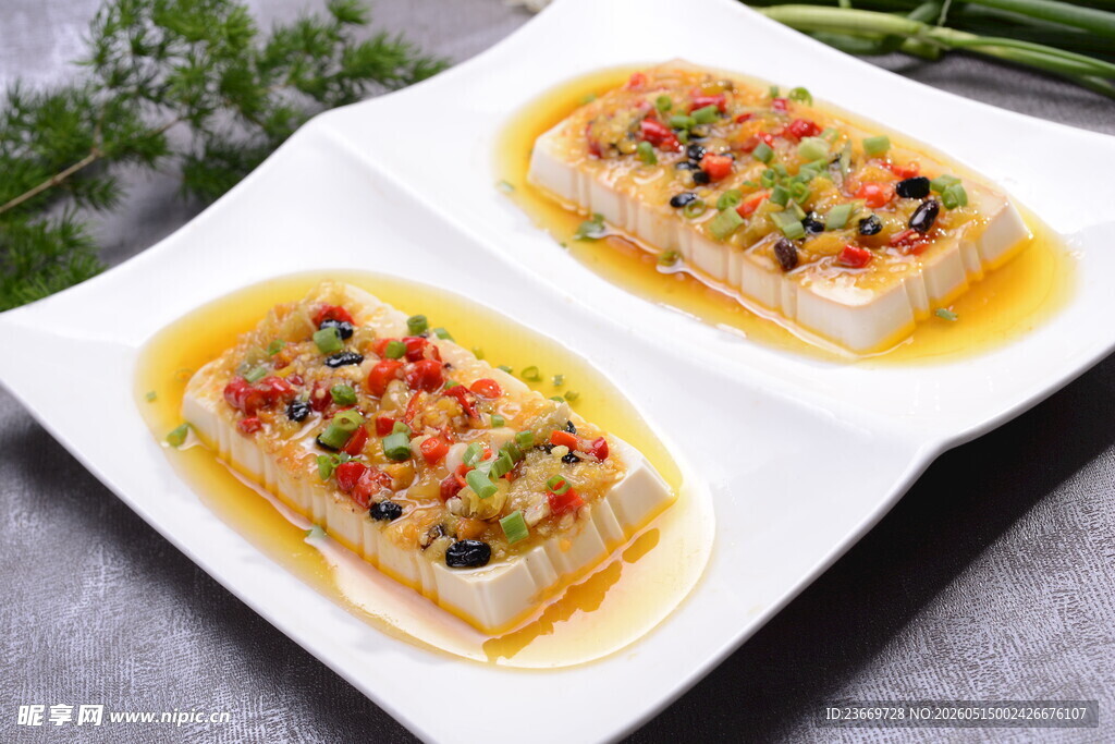 酱椒嫩豆腐