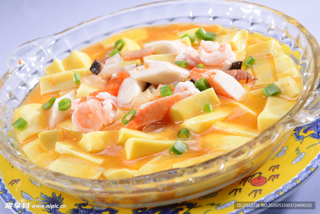 虾仁豆腐羹