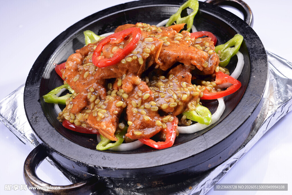铁板香辣牛肉