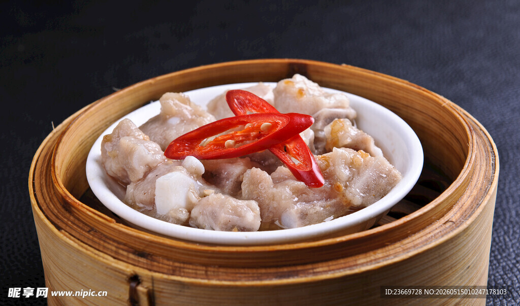 豆豉蒸排骨