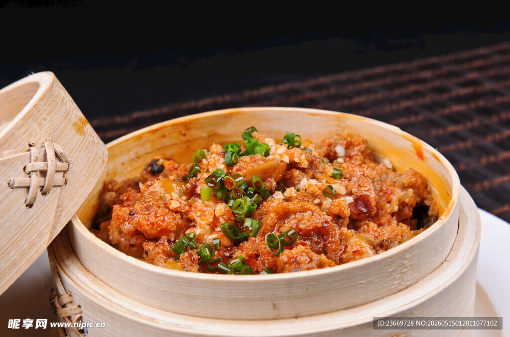 美味粉蒸肉鲜香诱人