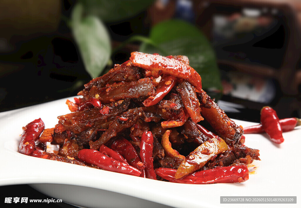 香辣拌牛肉