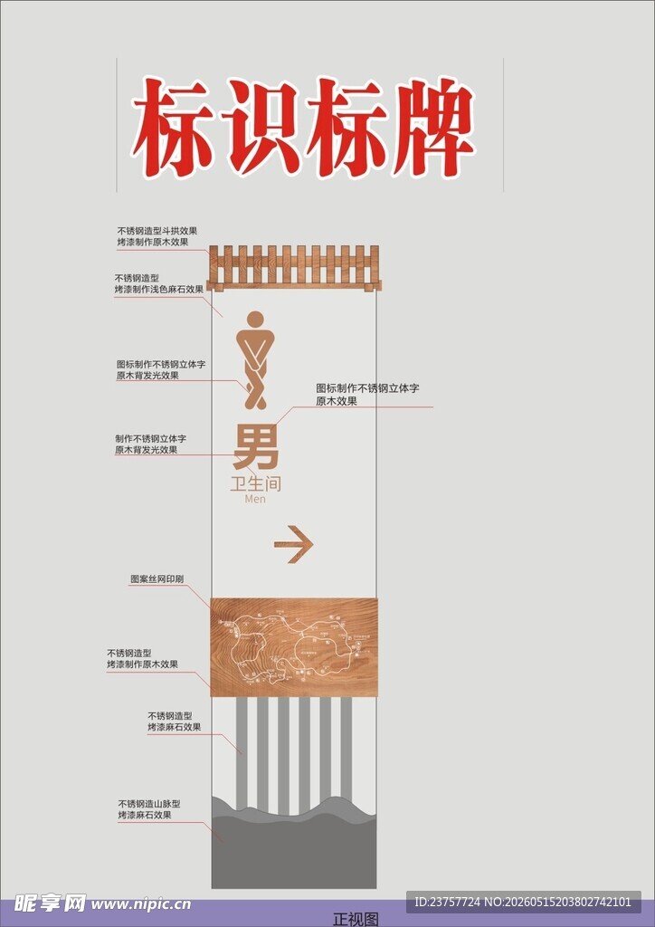 标识标牌设计展示