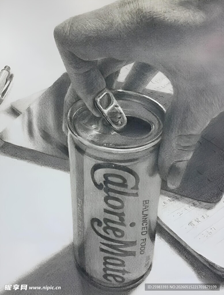手素描