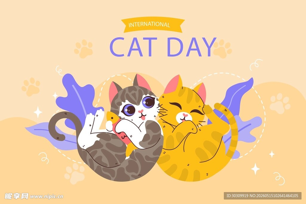 卡通猫咪