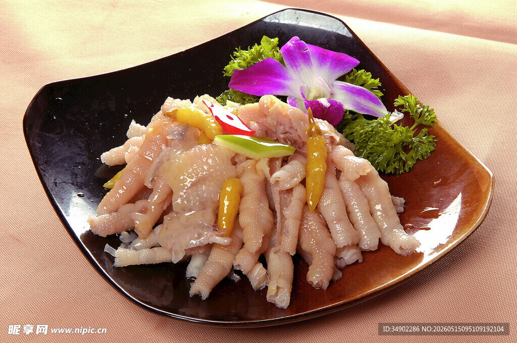美味凉拌鸡爪