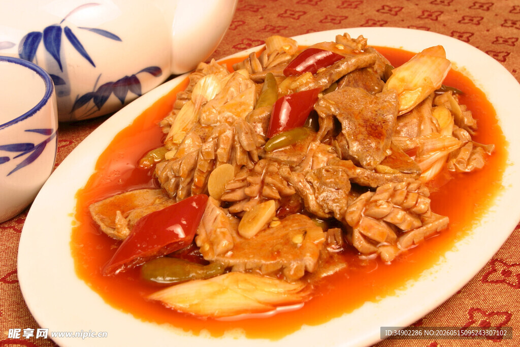 泡姜炒腰肝