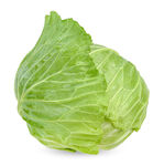 新鲜圆白菜