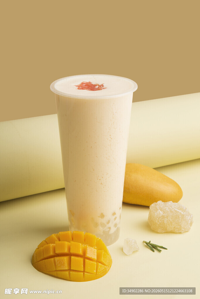 芒果椰乳饮品