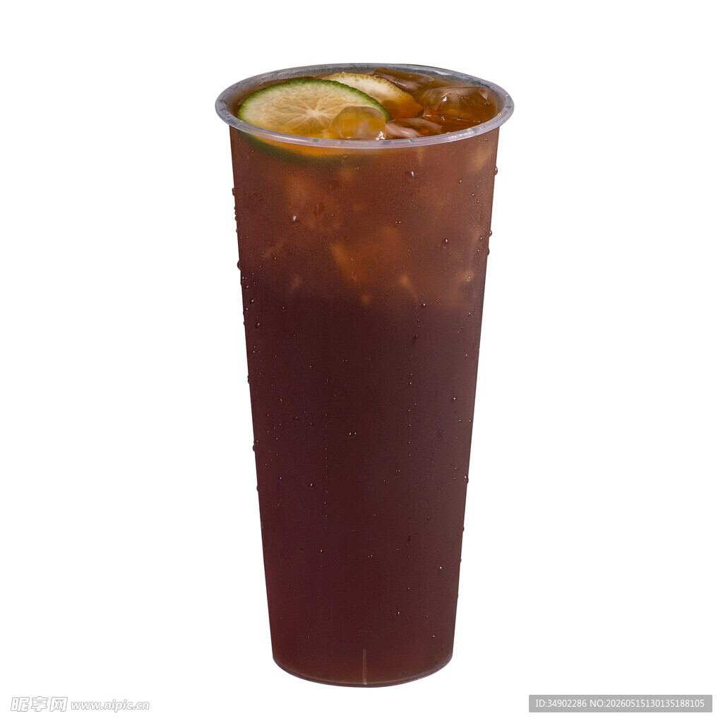 冰爽深棕茶饮