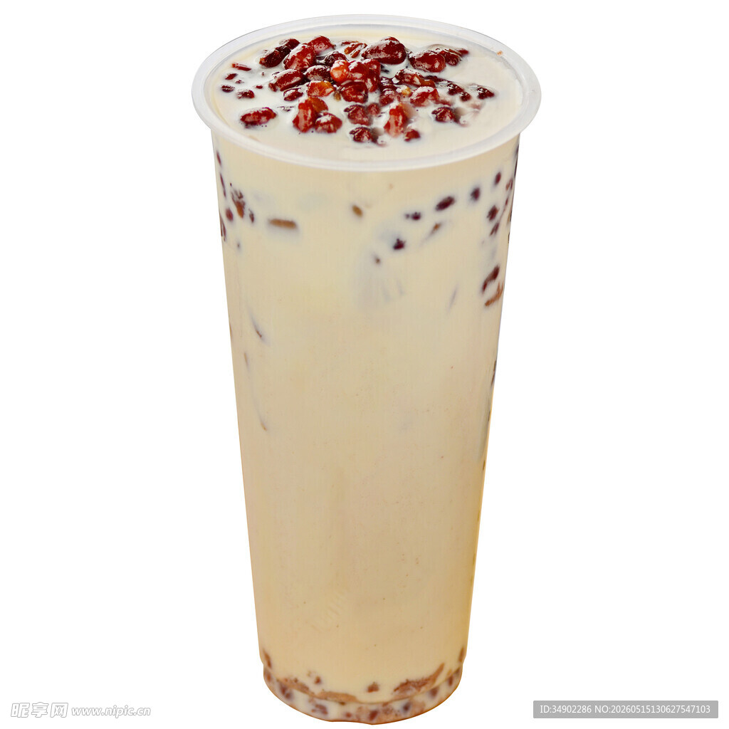 红豆奶茶