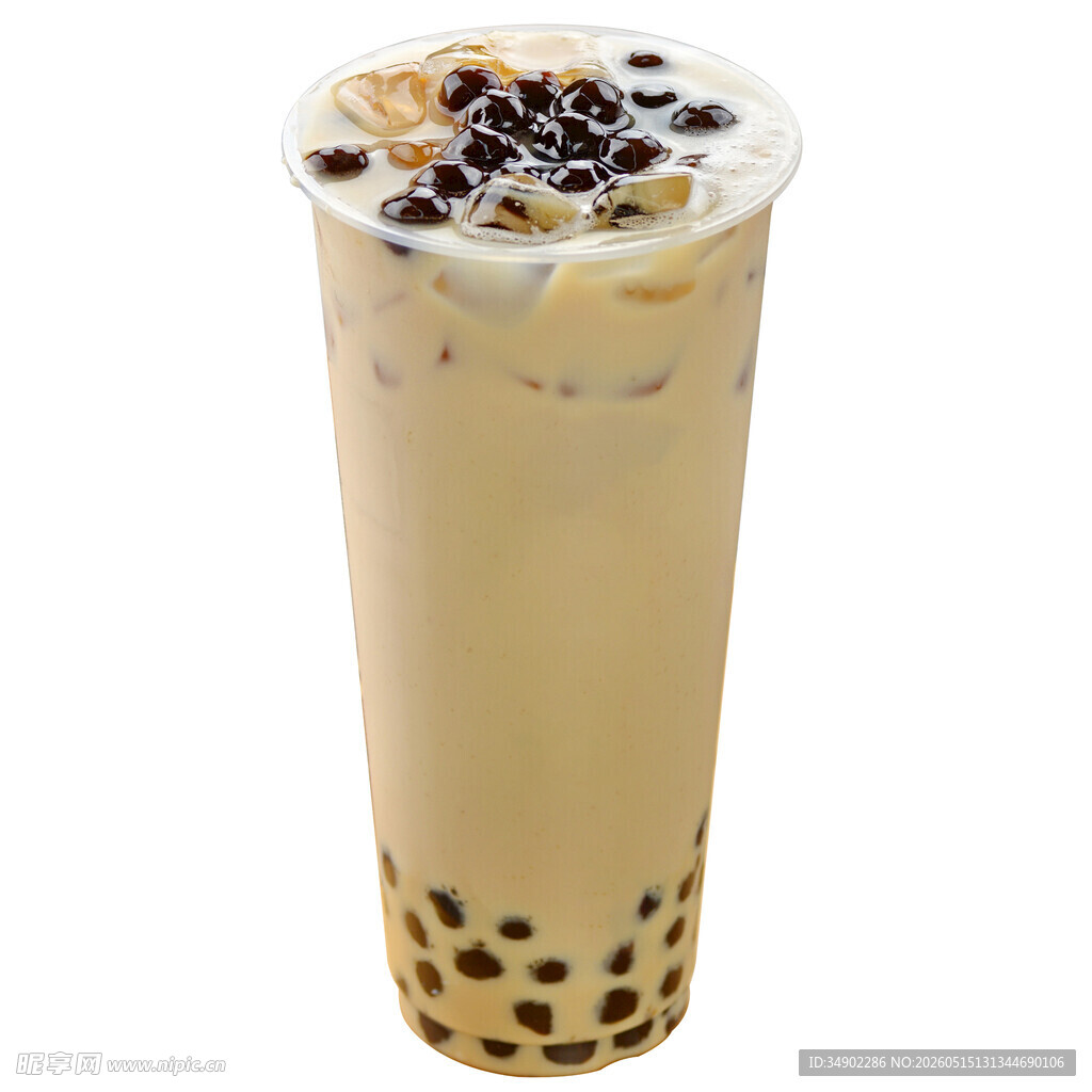珍珠奶茶特写