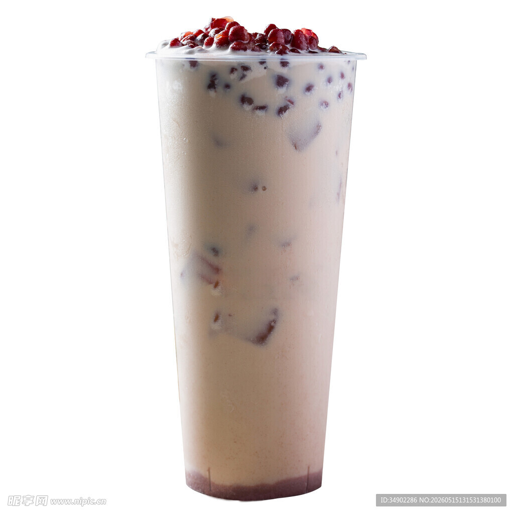 红豆奶茶