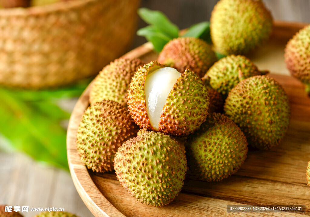 新鲜荔枝