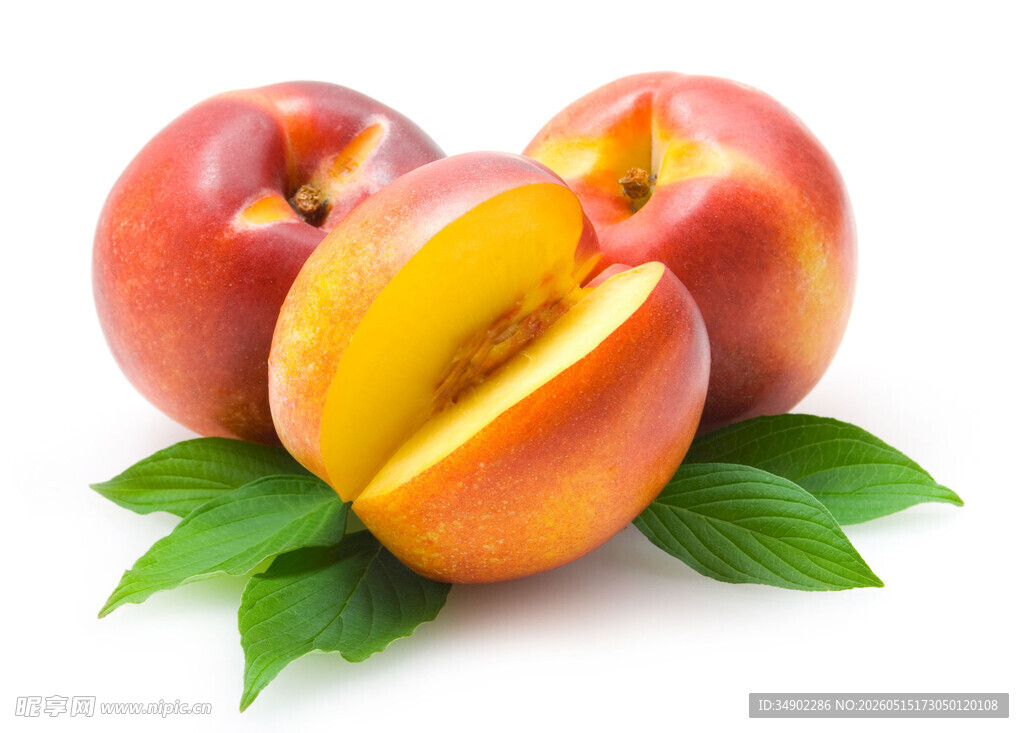 新鲜水蜜桃