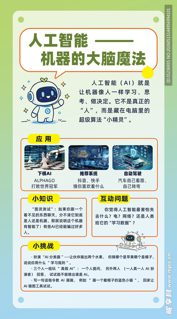 人工智能数据标注流程图小学展架