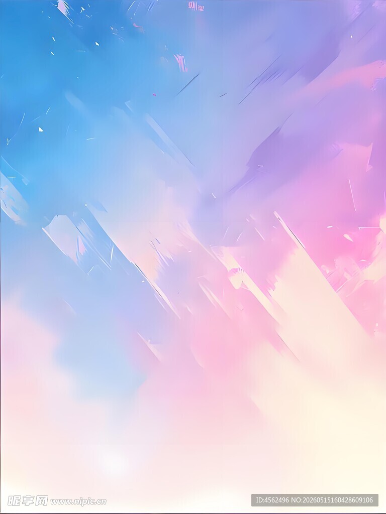 梦幻水彩背景图案