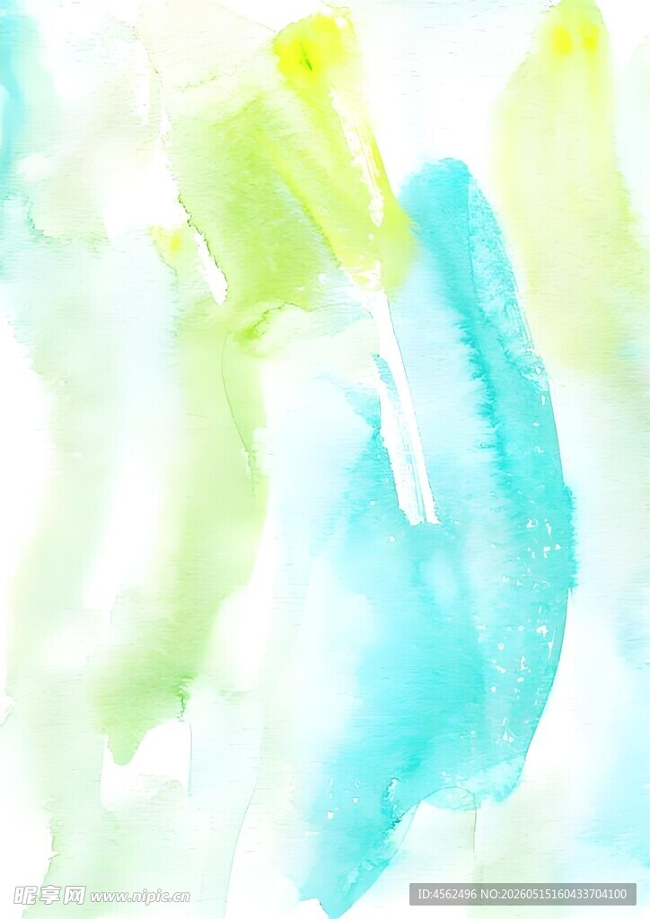 清新水彩渐变背景图