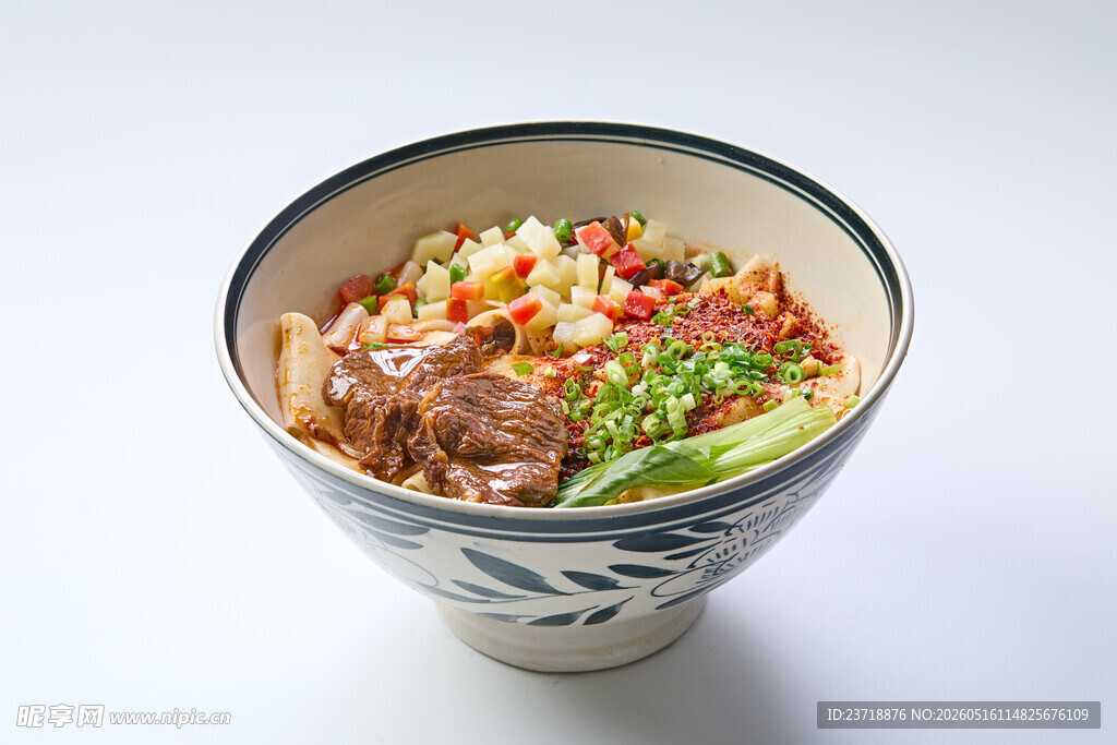 黄牛肉拌面