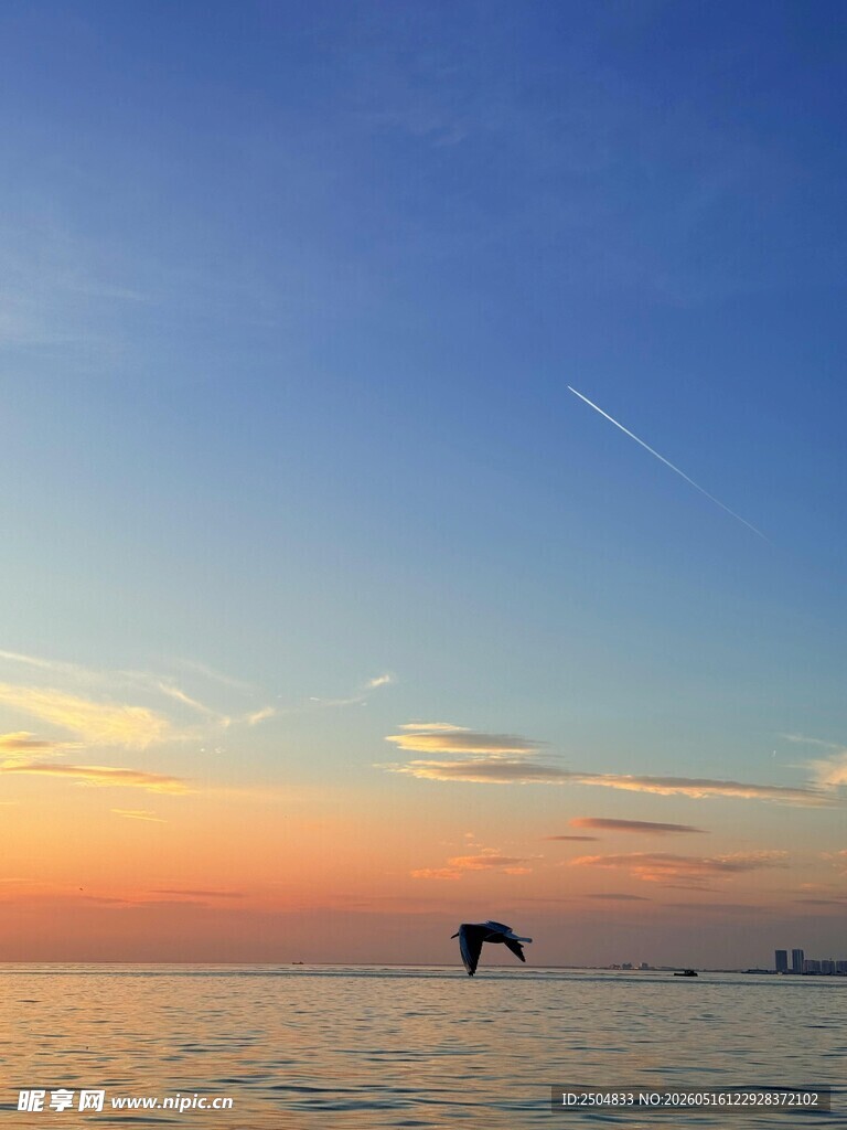 海上日落美景