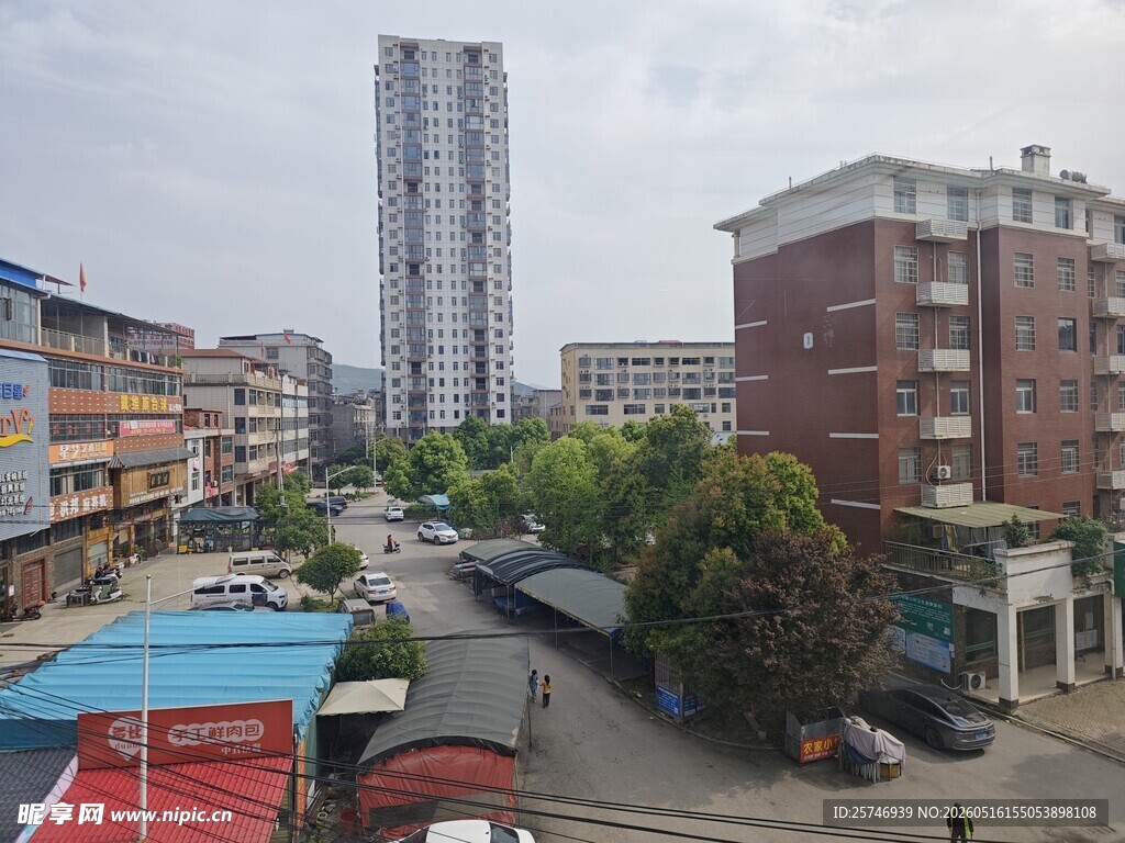 黄石阳新县韦源口镇街道一景